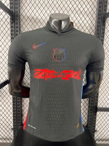 2024/2025 Player Version Barcelona x Travis Scott Collab Away Football Shirt AAA fan-grade