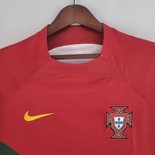 Camisa de Futebol Portugal Casa Copa do Mundo FIFA 2022 — view 3
