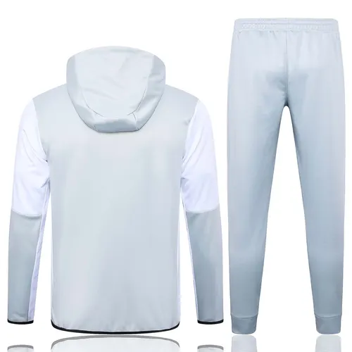 2023/2024 Al-Nassr Long Zipped Jacket Light Grayk Set — view 2