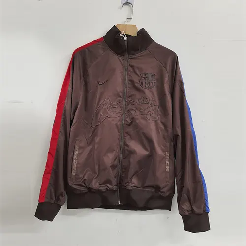 2025/2026 Barcelona Collaboration Windbreaker Jersey AAA fan-grade — view 1