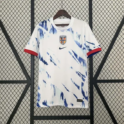 2024 노르웨이 국가대표팀 어웨이 축구 저지 AAA 팬그레이드