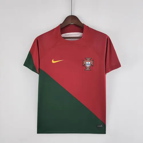 Camisa de Futebol Portugal Casa Copa do Mundo FIFA 2022 — view 1
