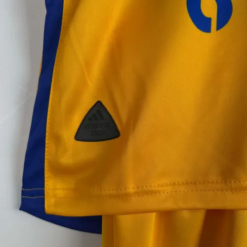 2023/2024 Tigres Home Football Shirt Kids Size — view 8