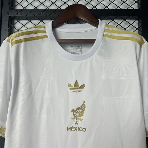 Camiseta de Fútbol Blanca Edición Especial Nacional de México 2025 AAA calidad aficionado — view 7