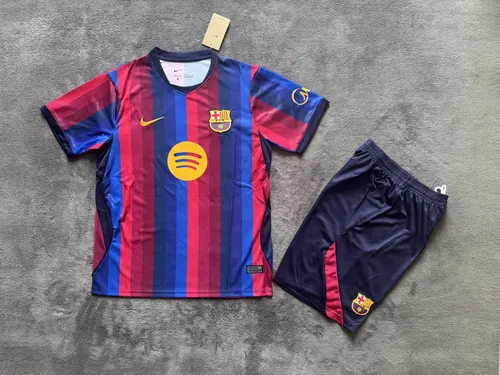 2026/2027 Barcelona ホーム フットボールジャージ 1:1 タイ品質 キッズサイズ