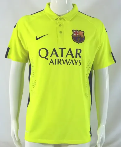 2014/2015 Retro Barcelona Third Away Camisa de Futebol Qualidade Tailandesa