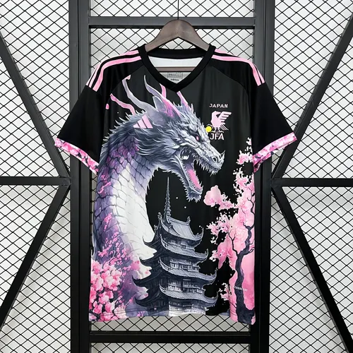 Camiseta Edición Especial de Japón 2025 -Dragón de Flor de Cerezo AAA calidad aficionado