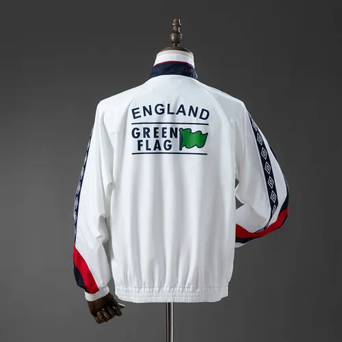Camisa Retrô Inglaterra Branca 1998 Futebol Camisa AAA grau fã — view 2