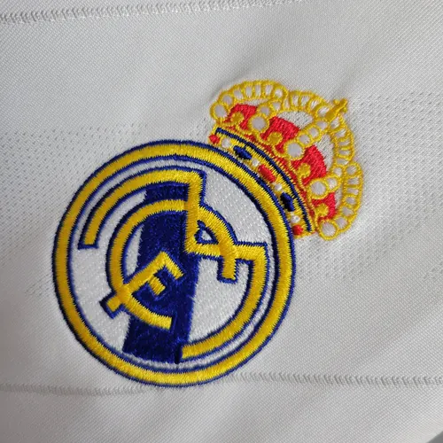 2017/2018 Retro Long Sleeve Real Madrid Home — view 5