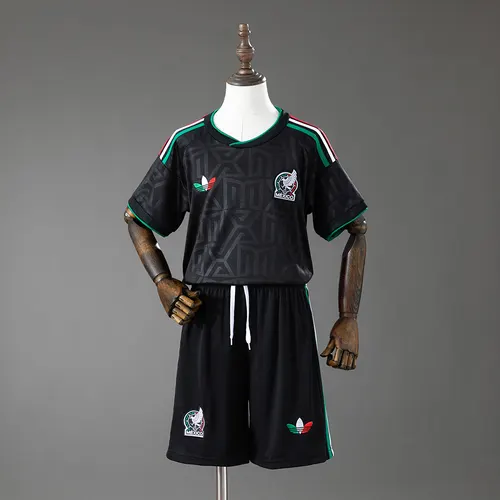 قميص المنتخب المكسيكي الثالث الخارجي للأطفال درجة المشجع AAA