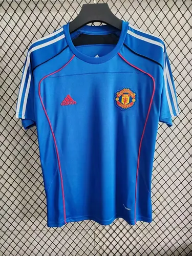 2025/2026 Manchester United Tシャツ ブルー フットボール ジャージ タイ品質