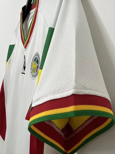 2002 Retro Senegal National Team Shirt White — view 5
