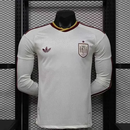 2026 Long Sleeves Player Version Spain National Team Away Football Jersey 1:1 Thai Quality