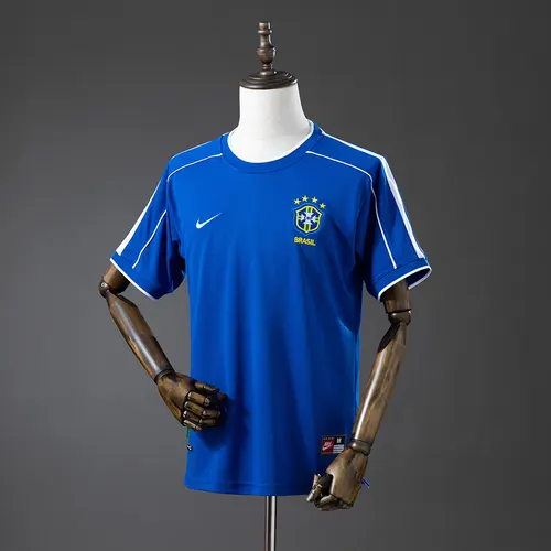 1998 Retro Brazil Away Football Shirt AAA fan-grade — view 1