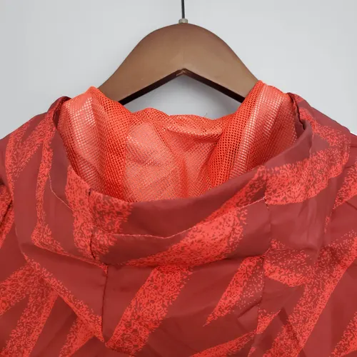 2021/2022 Manchester United Jersey Windbreaker Red — view 8