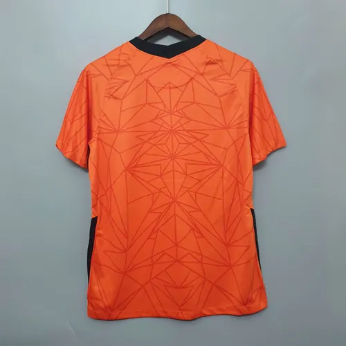 Soccer Shirt Netherlands 2020 Red Home — view 2