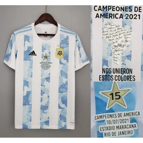 2021 Argentina Home Champion Jersey — view 2
