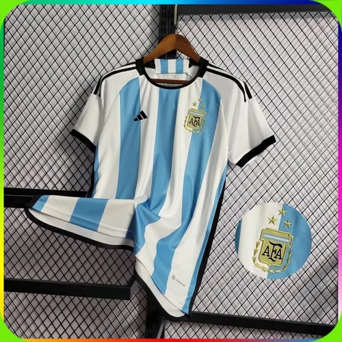2022 FIFA World Cup Argentina National Team Jersey Home — view 6