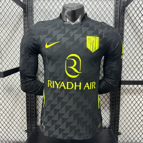 2026/2027 Long Sleeve Player Version Atletico Madrid Away Football Jersey 1:1 Thai Quality