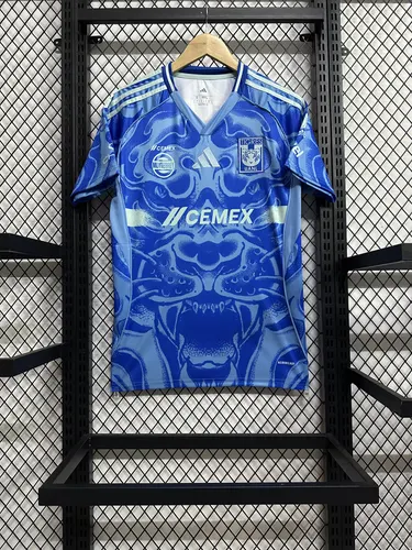 Camisa Tigres 2025/2026 Visitante Futebol Jersey Qualidade Tailandesa