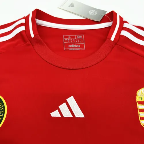 2024-2025 Hongrie Équipe Nationale Domicile Maillot de Football — view 3