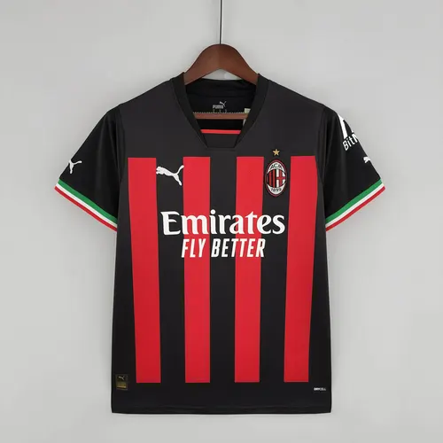2022/2023 AC Milan قميص كرة قدم منزلي جودة تايلاندية