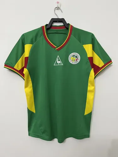 2002 Retro Senegal National Team Shirt Green — view 1