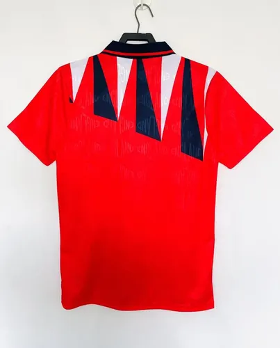1992 Retro England Away Soccer Jersey AAA fan-grade — view 2