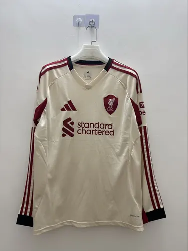 2025/2026 Long Sleeves Liverpool Away Soccer Football Jersey AAA fan-grade