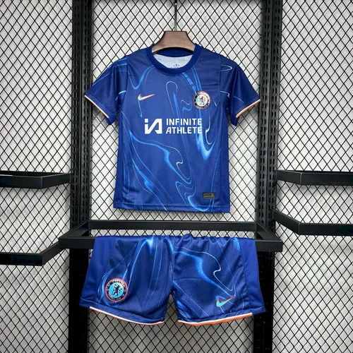 2024/2025 Chelsea Home Football Jersey AAA fan-grade Kids Size
