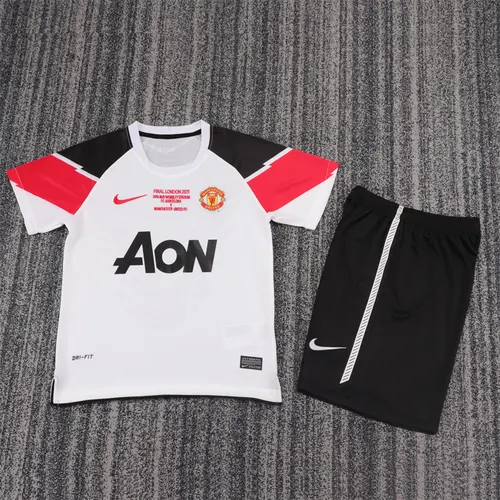 2011/2012 Retro Manchester United Away Football Shirt AAA fan-grade Kids Size