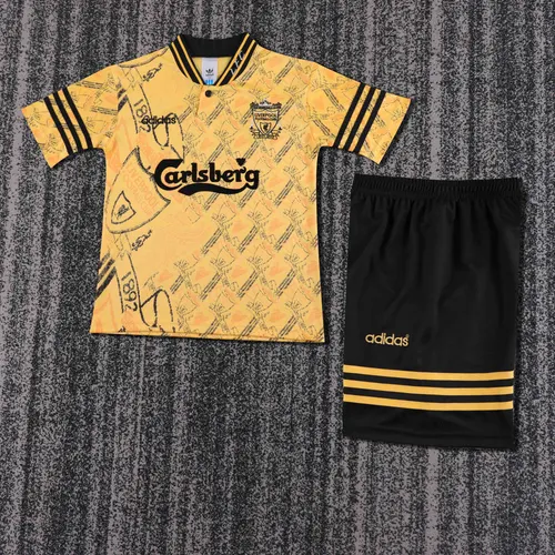 1994-1996 Retro Liverpool Third Away Football Jersey AAA fan-grade Kids Size