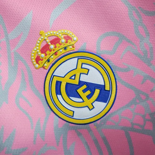 2023/2024 Real Madrid Chinese Dragon Pink Football Shirt AAA fan-grade — view 6