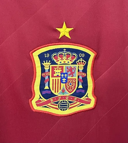 2012 Retro Spain Home Soccer Shirt — view 5