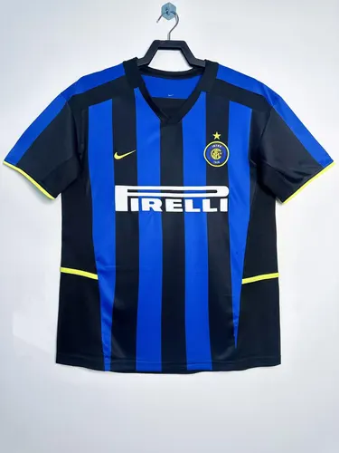 2002/2003 Maillot Domicile Rétro Inter Milan Qualité Thaï