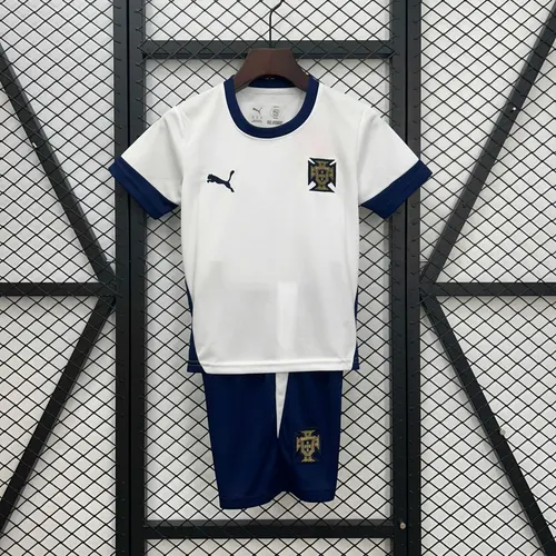 2025/2026 Portugal Training clothes white Football Jersey AAA fan-grade Kids Size