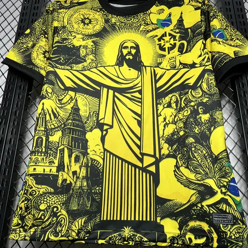 2024-2025 Brazil Special Edition Yellow Jersey — view 3