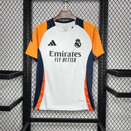 Camiseta de Prepartido Real Madrid 2024/2025 Calidad Tailandesa