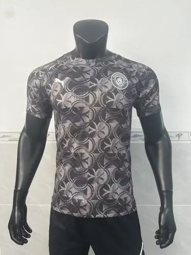 2025/2026 Player Version Manchester City Pre-match uniform Football Shirt AAA fan-grade