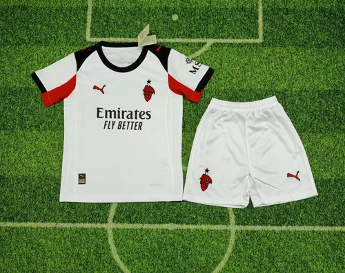 2025/2026 Maillot Extérieur AC Milan Taille Enfant Qualité Thaï