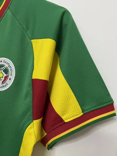 2002 Retro Senegal National Team Shirt Green — view 6