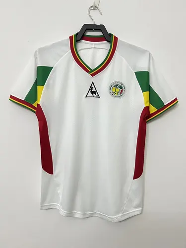 2002 Retro Senegal National Team Shirt White — view 1