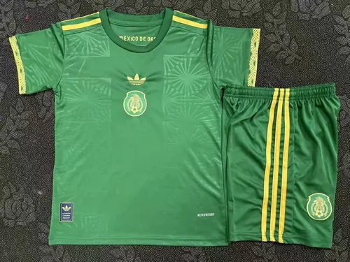 2025/2026 Mexico National Special Edition Green Football Shirt AAA fan-grade Kids Size