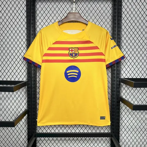 Camiseta de Fútbol Cuarta Equipación Visitante 2024/2025 Barcelona Calidad Thai
