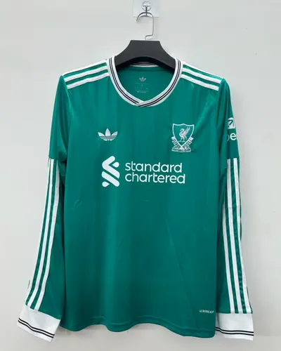 2025/2026 Long Sleeve Liverpool Third Away Football Jersey AAA fan-grade