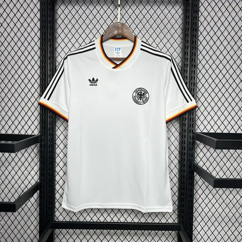 Maillot de football rétro 1986 Allemagne Domicile — view 1