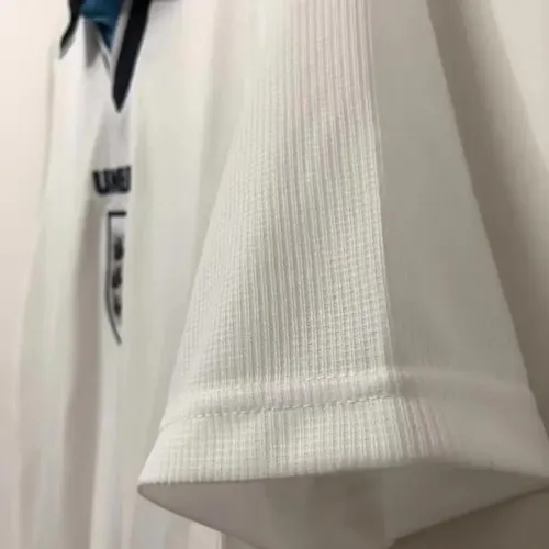 1996 Retro England Home Soccer Jersey — view 4