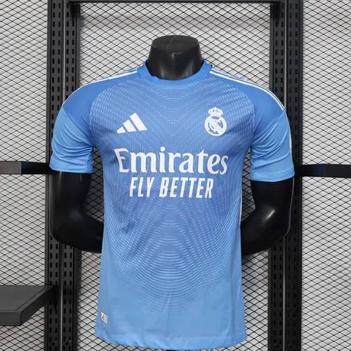 2025/2026 Player Version Real Madrid Special Edition Blue Football Jersey AAA fan-grade