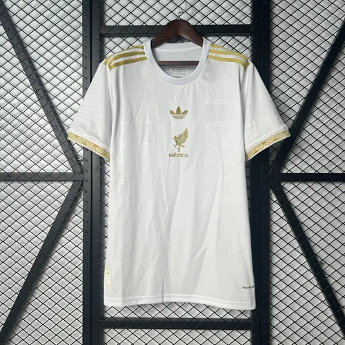 Camiseta de Fútbol Blanca Edición Especial Nacional de México 2025 AAA calidad aficionado — view 1