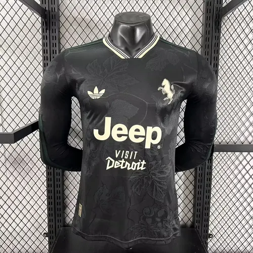 2025/2026 Long Sleeve Player Version Juventus Third Away Football Shirt AAA fan-grade